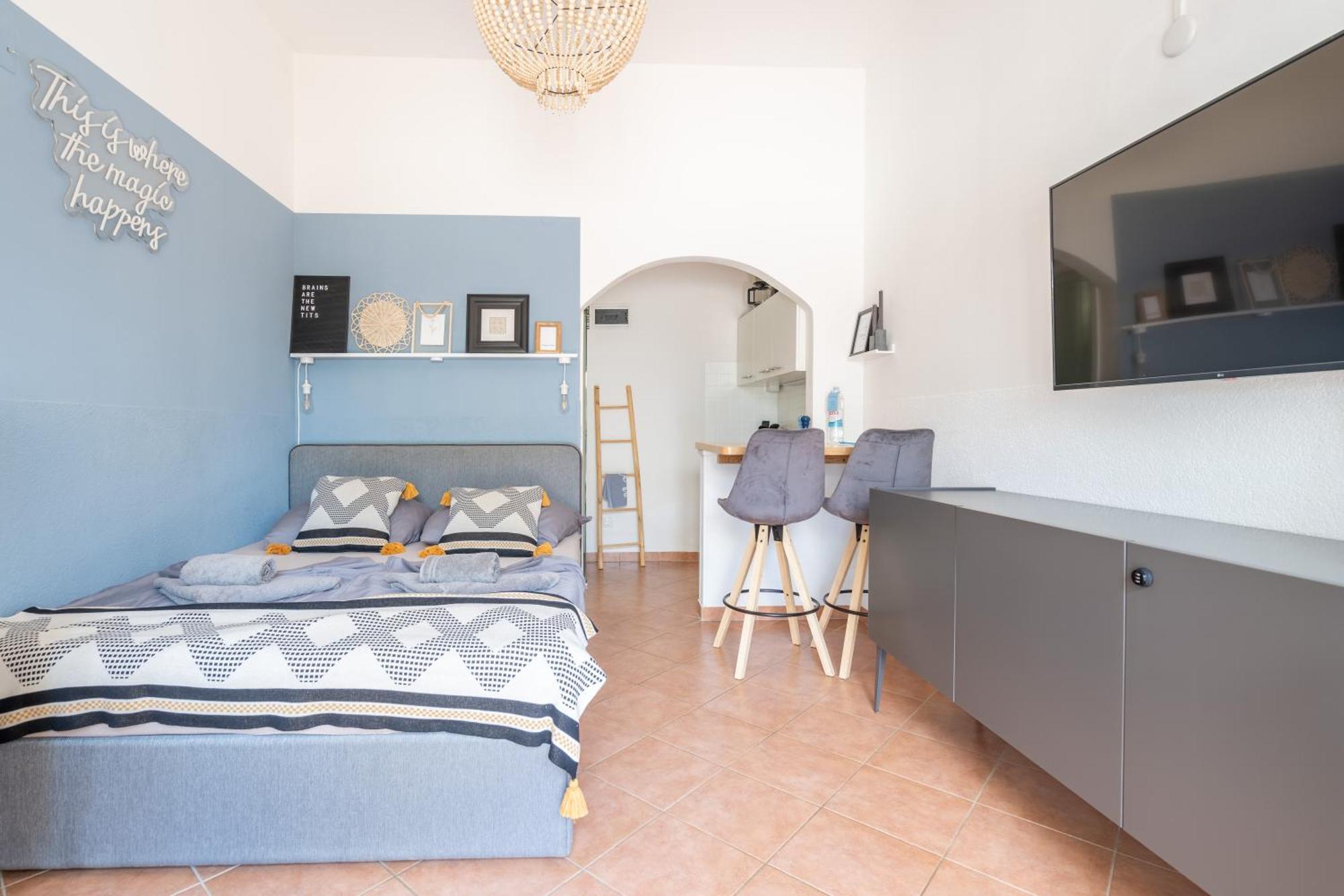 App Akumal-25M Zum Meer, Privatparkplatz, 50 Zoll Smart Tv, Sat Medulin Eksteriør billede